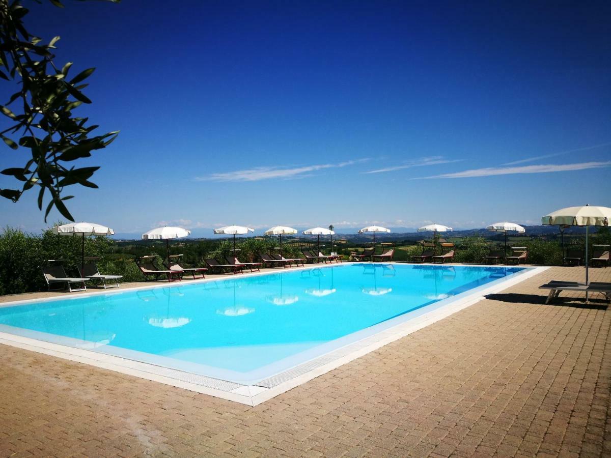 סן ג'ימיניאנו Castello Di Fulignano Isalfredo Ground Floor Apartment מראה חיצוני תמונה